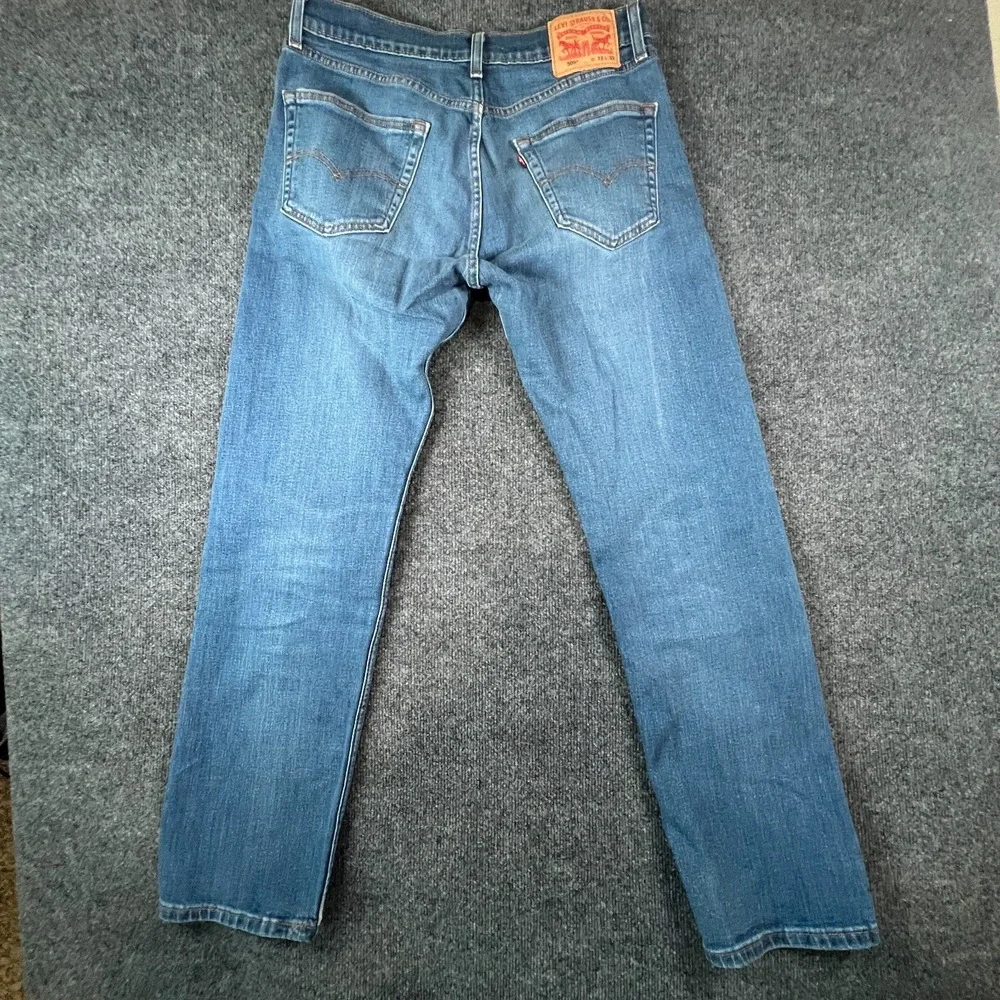 Levi's 505 Flex Stretch Straight Jeans Mens 34x31 Blue Medium Wash Denim‎ Cotton